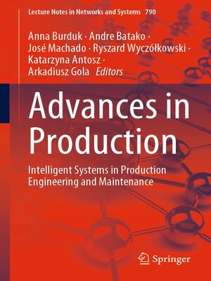 cover image of Advances in Production